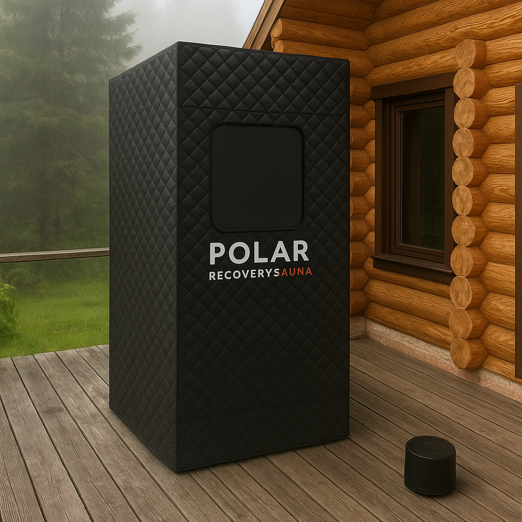 Polar Recovery Sauna/Portable Steam Sauna Black