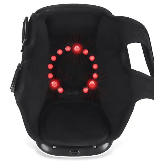 Portable Knee Massager with Heat & Red Light Therapy
