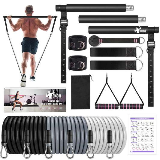 FlexiPilates Bar Kit with Bands